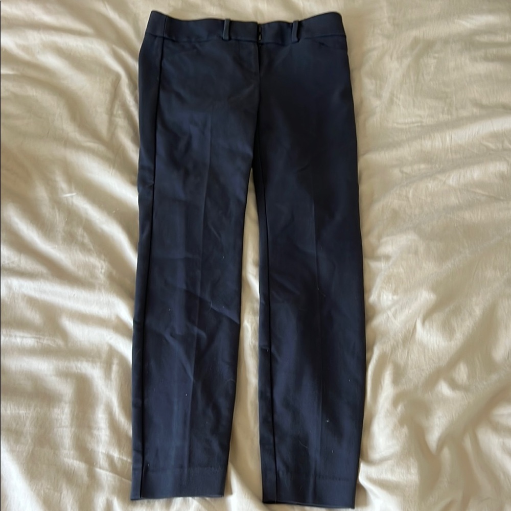 LOFT Blue Trousers Classic Tailored Design